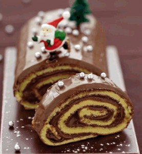 Bûche Nutella