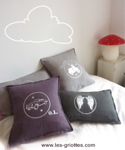 Coussin Personnalisé Les Griottes