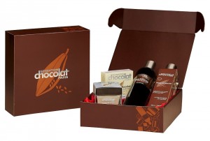 coffret soin au chocolat