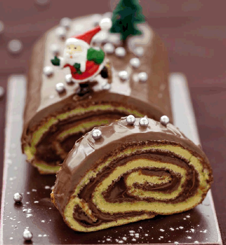 Recette : Bûche de Noël au Nutella - So We